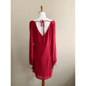 Alya beaded cuff Shift Dress